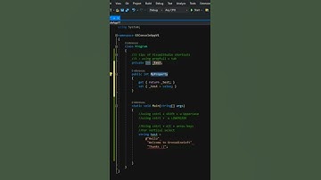3 useful shortcuts  in VisualStudio #shorts #programming #technology