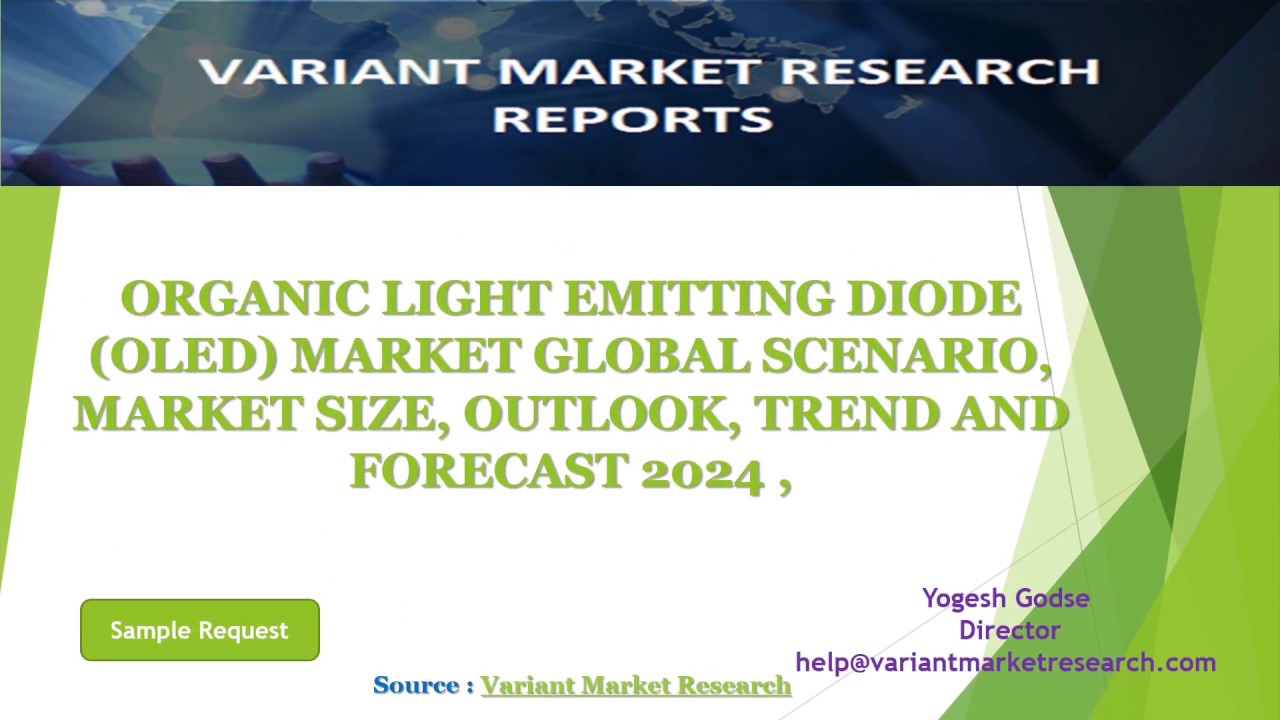 Organic Light Emitting Diode Market Scenario, Market Size, Outlook, Trend and Forecast, 2015-2024