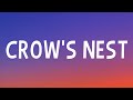 Powfu - crow&#39;s nest (Lyrics) Ft. Ollie