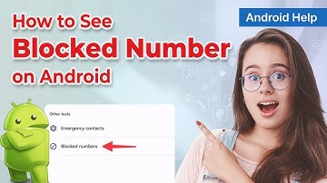 📱 How to See Blocked Numbers on Android 2024 | Manage Your Blocked Contacts