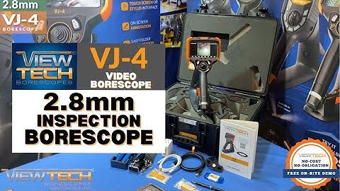 VJ-4 2.8mm ViewTech Borescopes - Articulating Video Borescope - remote visual inspection equipment