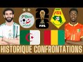 Algerie  guinee  historique des confrontations  qualifs mondial 2026 football