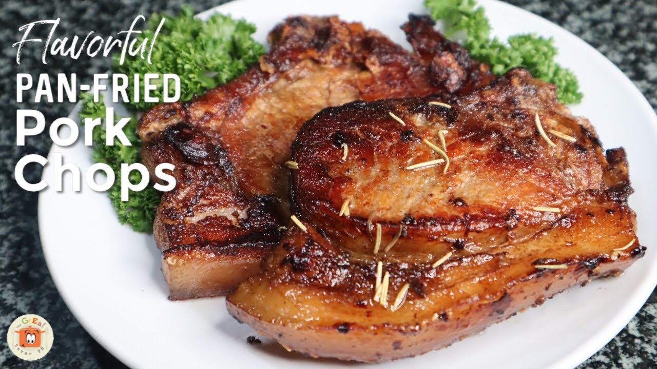 PAN FRIED PORK CHOPS that you will love more!! | Tender & Juicy - YouTube