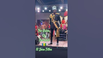 Thumbnail of FIREMAN HOOPER 👉🏾 THE RULER OF THE LAND 2023 SOCA MONARCH WINNER SVG🇻🇨🎶🎵