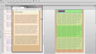 Dreamweaver cs 6 tutorial : Fluid Grid layout , Part 2