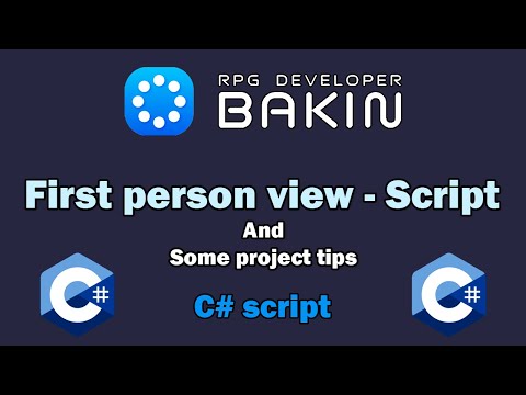 First person view - Script (RPG Developer Bakin)