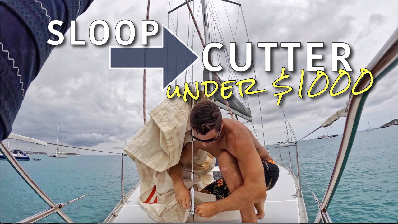 Atlantic Crossing Prep: Turning our SLOOP SAILBOAT into a CUTTER! – Ep 87