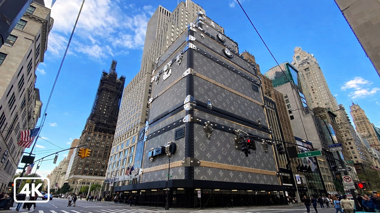 Afternoon Walk in NYC | Rockefeller Center to Central Park (Fifth Avenue Loop)