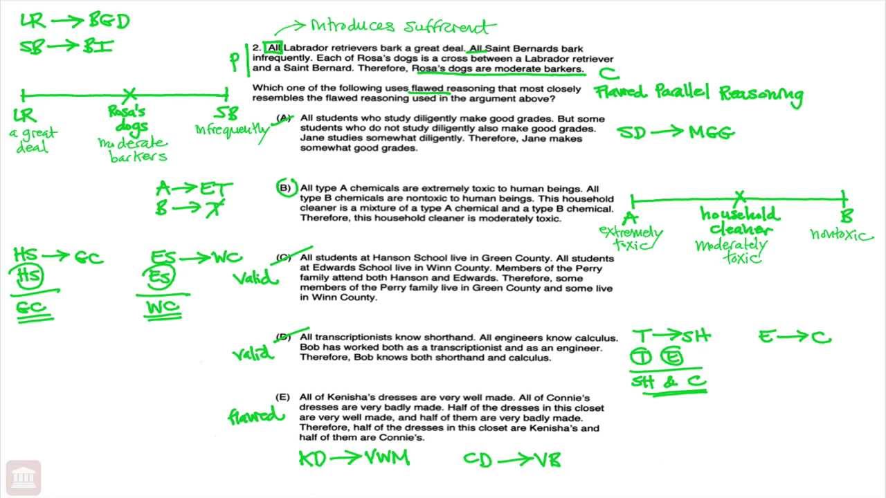 June 2007 LSAT LR1 Q2