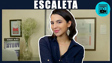 O que é escaleta de um livro?