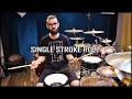 O RUDIMENTO MAIS IMPORTANTE DE TODOS - SINGLE STROKE ROLL | PEDRO TINELLO