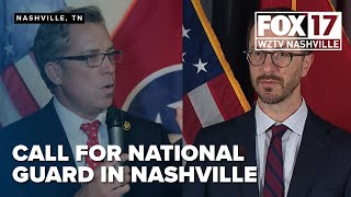 Nashville mayor responds to Rep. Andy Ogles' call for national guard amid crime decline