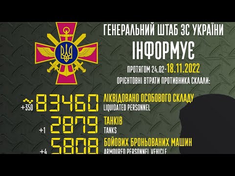 Потери России в Украине - официальные данные