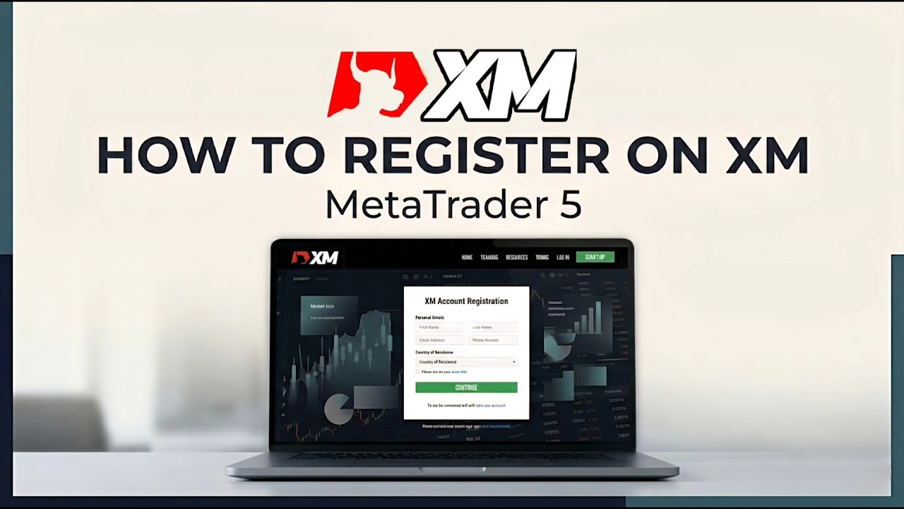 How to register on the XM trading platform - YouTube
