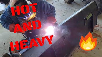 WELD BUCKET HOOKS onto your compact Tractor. (Plus Bonus footage)