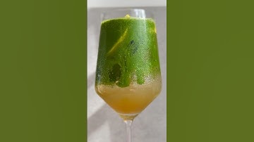 Beat the heat with this refreshing sparkling matcha lemonade 🍋 #matcha #lemonade #homecafe #asmr