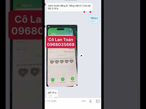Cô Lan vẫn có cả khoá Tiếng Việt Tiểu học bố mẹ nha🥰