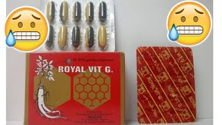 دواعي إستعمال دواء رويال فيت جي Royal Vit G - أضراره و موانعه شرح كامل