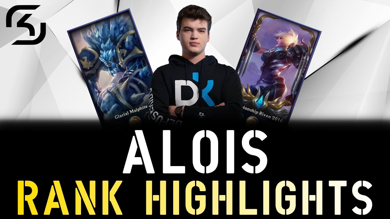 전 프로게이머 알로이스 매드무비(LOL Pro League Player Montage) SK Gaming Prime Top Laner Alois