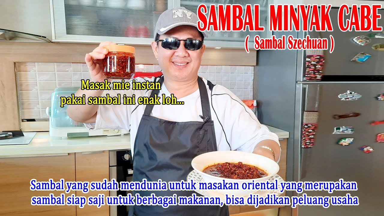Cara rahasia membuat SAMBAL MINYAK CABE (CHILI OIL SZECHUAN) yang benar