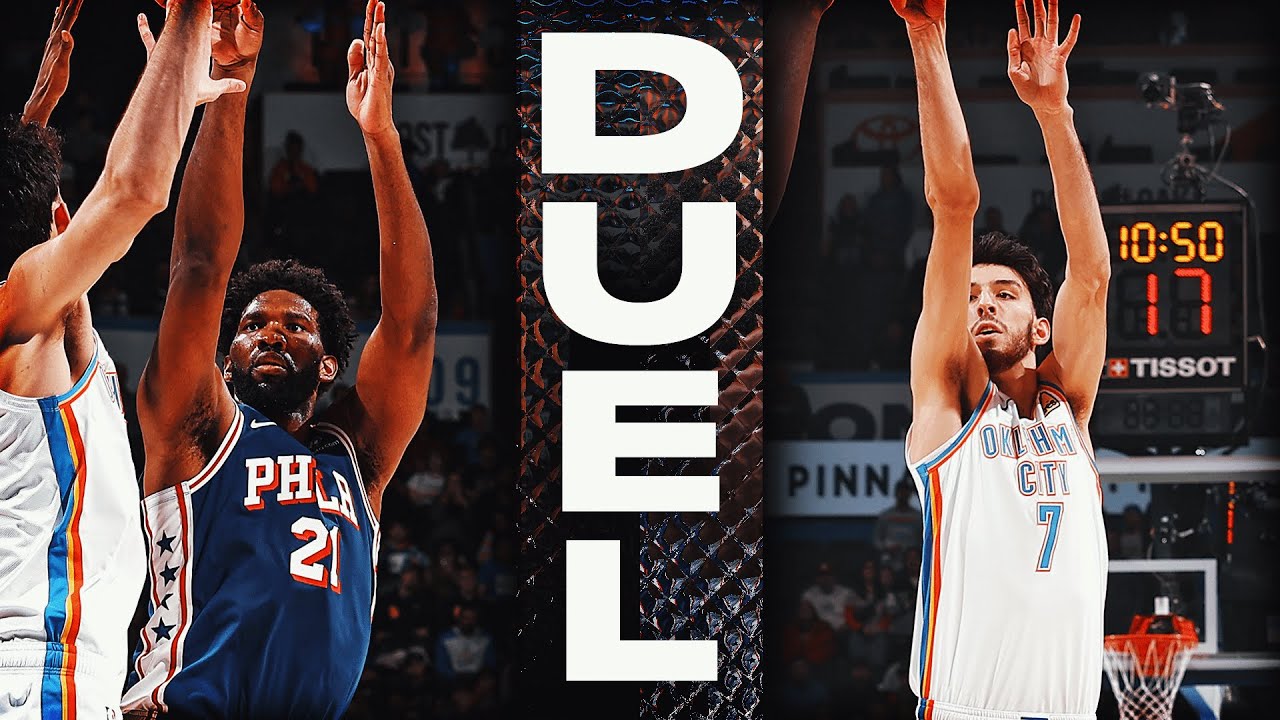 Joel Embiid (35 PTS) & Chet Holmgren (33 PTS) Battle In OKC! | November 25, 2023