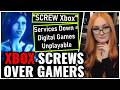 Xbox DESTROYED As Outages Make Games UNPLAYABLE! PROVES That The "Digital-Only" Future Is GARBAGE