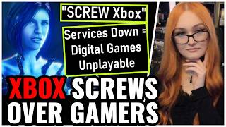 Xbox DESTROYED As Outages Make Games UNPLAYABLE! PROVES That The "Digital-Only" Future Is GARBAGE