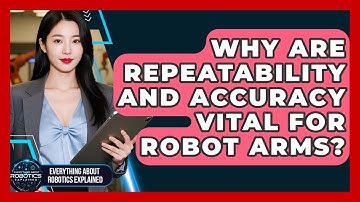 Why Are Repeatability And Accuracy Vital For Robot Arms? - Everything About Robotics Explained