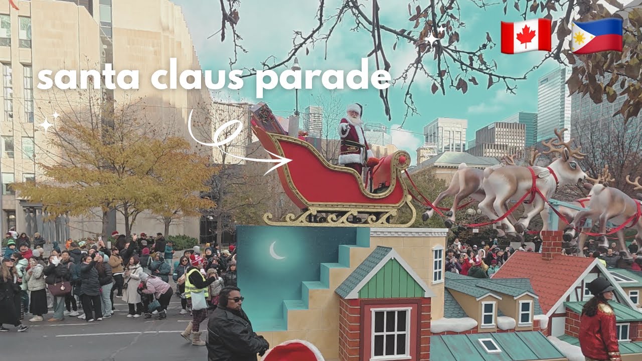 HANAP WINTER JACKET + SANTA  CLAUS PARADE | PINOY INTERNATIONAL STUDENT IN CANADA