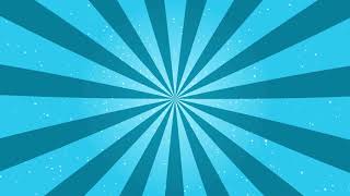 Blue Background Video Loop : Blue Sunburst With Star