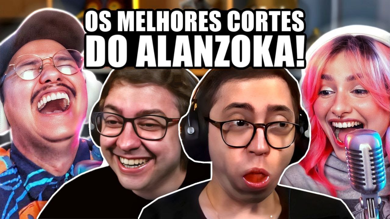 os 30 CLIPS MAIS VISTOS da LIVE do ALANZOKA | React Momento Gamer