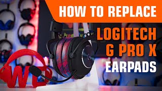 overhead gans spoel How To Replace Logitech G Pro X Ear Pads ( Upgrade ) - YouTube