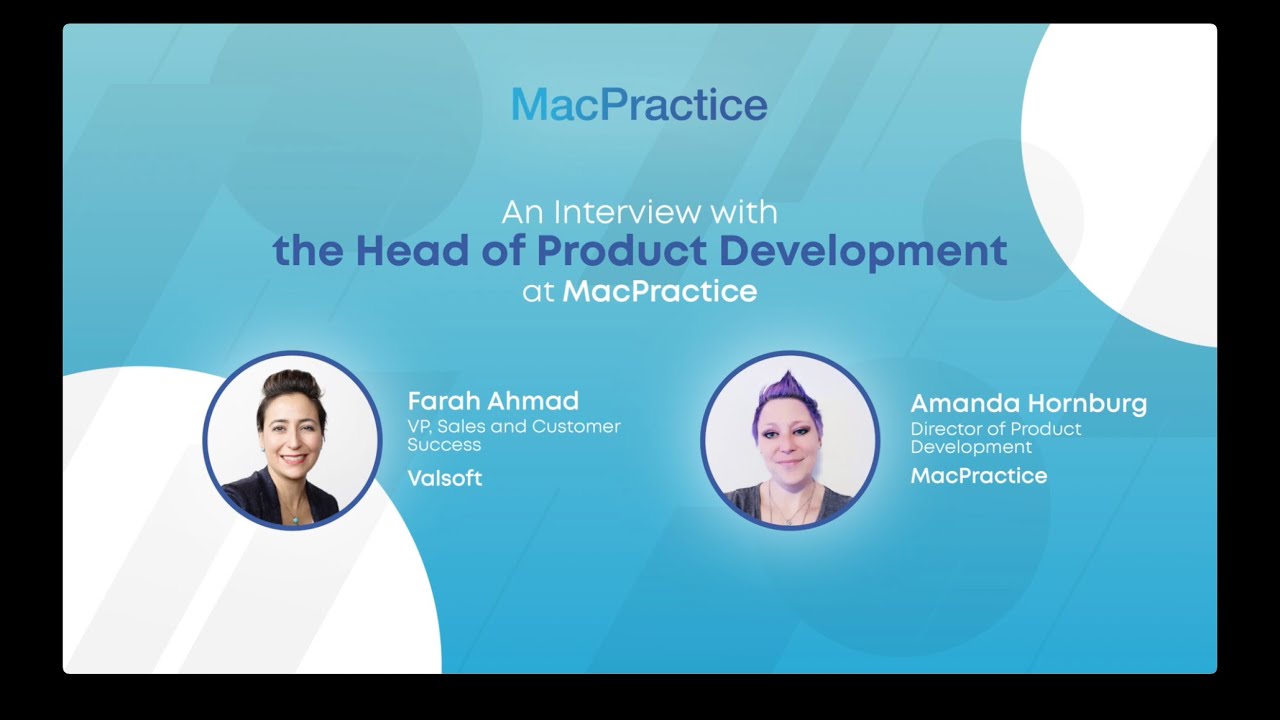 Advances in Product Development at MacPractice