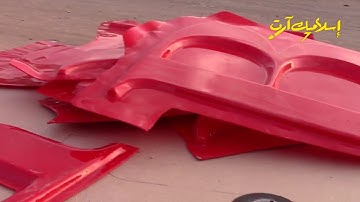 20- Manually make magnificent 3D letters,forming machines can