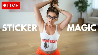 Sticker Magic! P33🔥#livestream  #shorts #usa #tiktok #funny #love #fyp  #trending #explore  #music