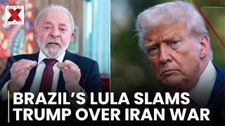 Brazil's Lula Rebukes Trump Iran Strategy Questions US Global Leadership | NewsX World