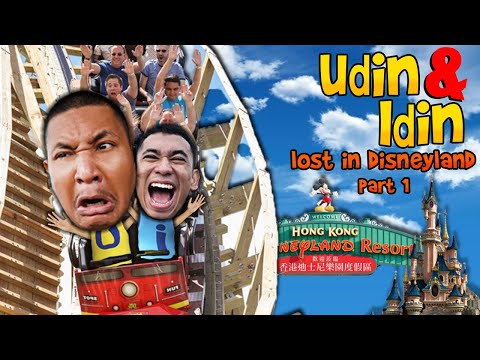 UDIN & IDIN LOST IN DISNEYLAND !! || PART 1
