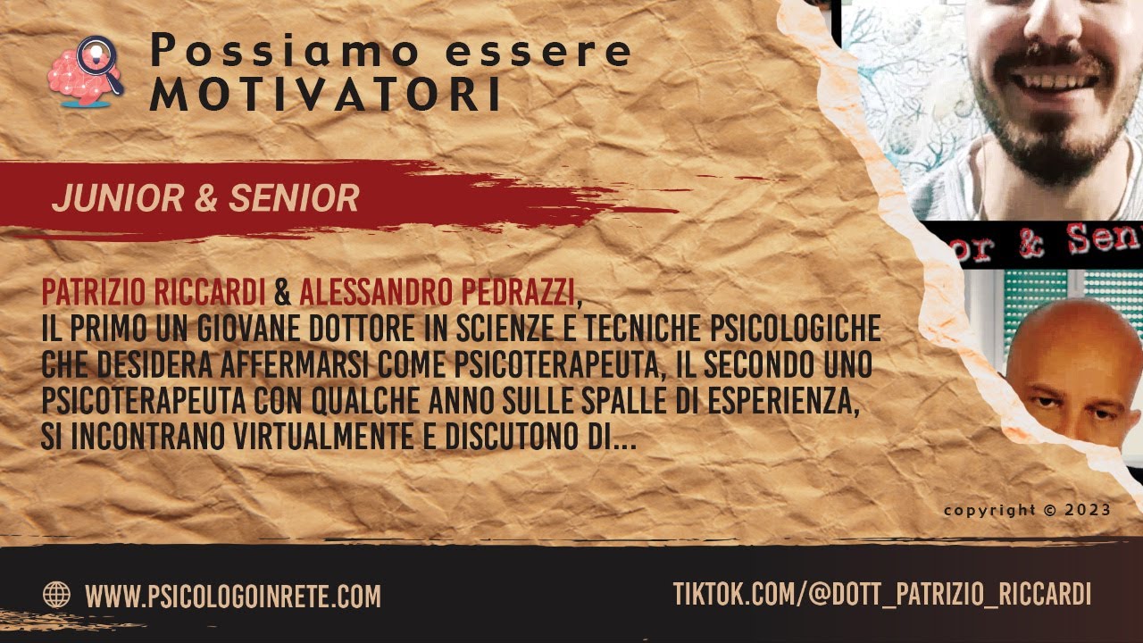 Junior e senior - Possiamo essere motivatori - YouTube