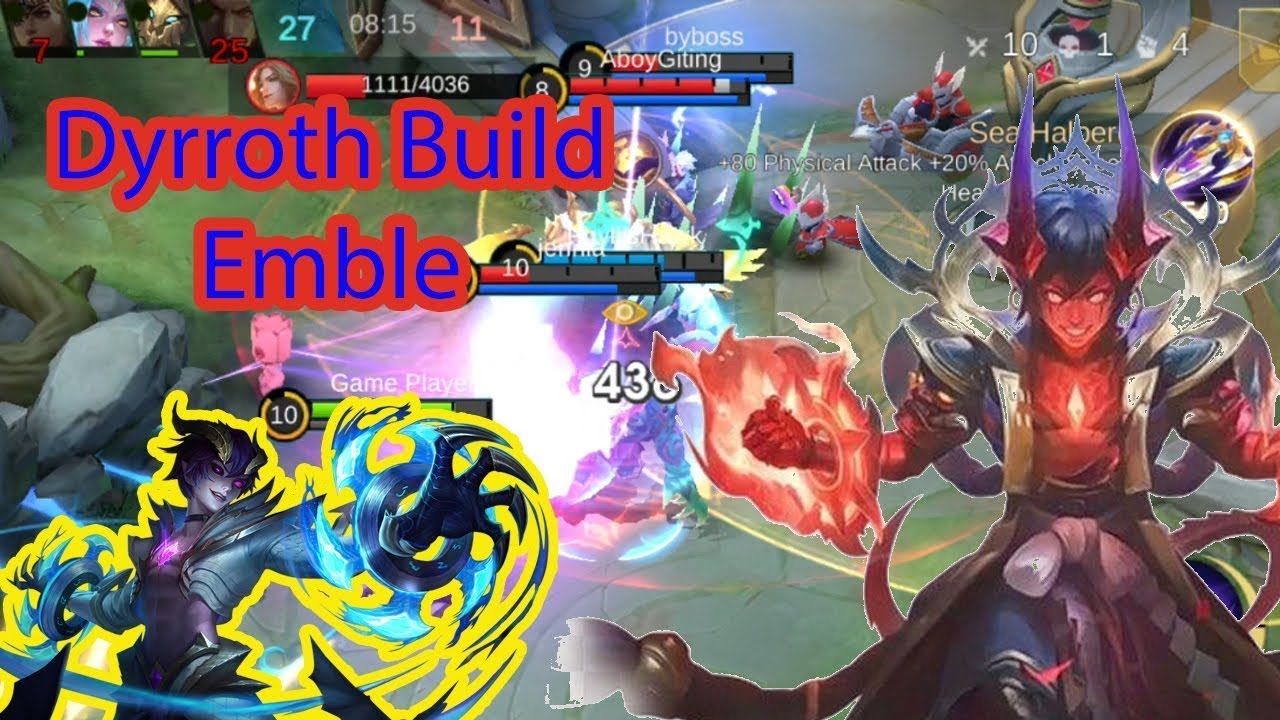 Dyrroth Guide and Training in Mobile Legends 2025 