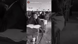 Chris Brown admires a South African school girl’s vioce on IG singing Big Zulu’s song ❤️🔥💐 screenshot 4