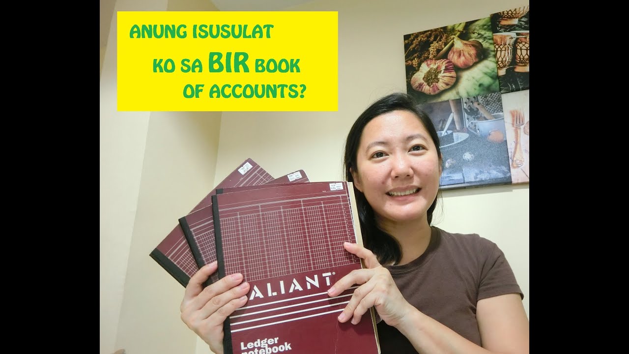 BIR PART 2: HOW TO FILL UP BIR BOOK OF ACCOUNTS? - YouTube