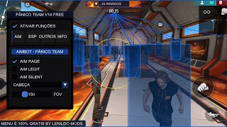 mod menu aimbot + esp + speed v5 + ghost anti blacklist anti ban 100% grátis atualizado servidor Br screenshot 2
