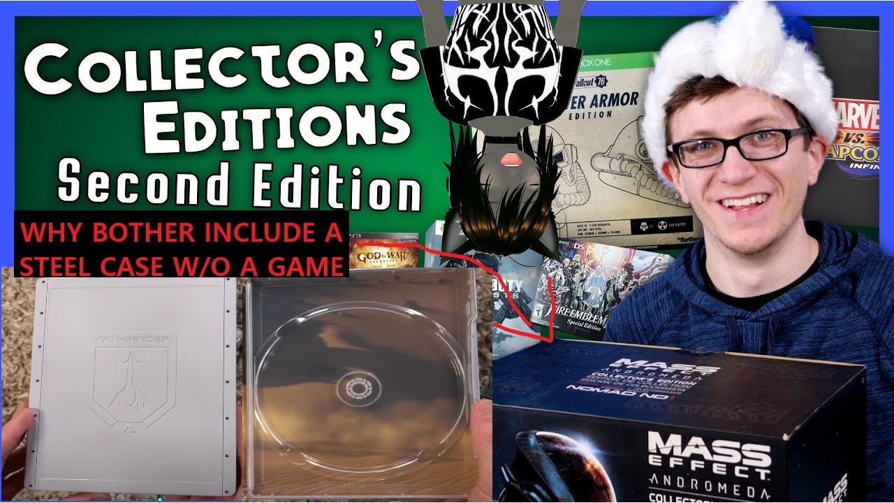 Why have Steel Cases with no Disc in them Collectors Edition || Scott The Woz