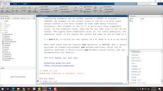MATLAB - Relational Operations