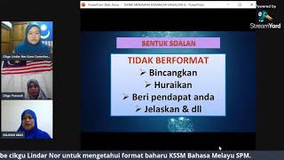 TEROKA BM SPM KSSM MENUJU JAYA - Karangan Bahagian B - Karangan tidak berformat dan berformat.