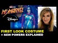 Ms Marvel Costume Leak FIRST LOOK 2021 & New Powers Explained - MCU Disney Plus