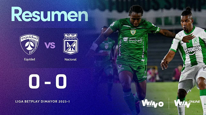 La Equidad vs. Nacional (resumen) | Liga BetPlay Dimayor 2023 -1| Fecha 11