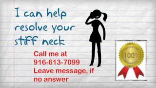 Neck Massage Sacramento | Stiff Neck | Head Massage | Release the Pain
