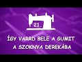 21. Így varrd bele a gumit a szoknya derekába