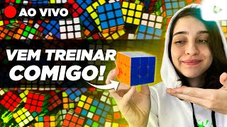 🔴 AO VIVO: TREINANDO CUBO MÁGICO EM LIVE 🧩